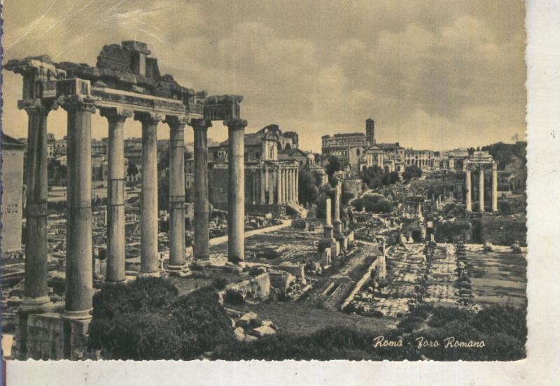 Postal 014914: Ruinas del Foro Romano en Roma