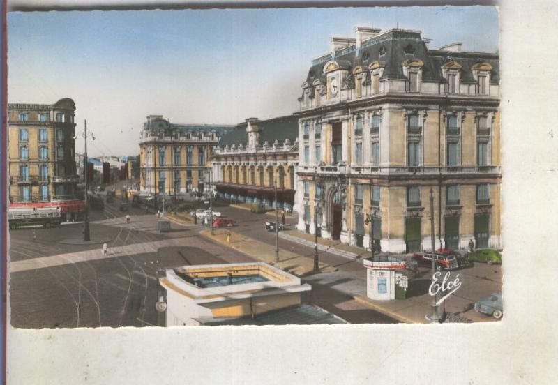 Postal 014915: Las Gare Saint Jean en Bordeaux, Francia