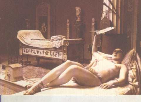 Postal 014918: Postal tematica erotica de principio siglo XIX