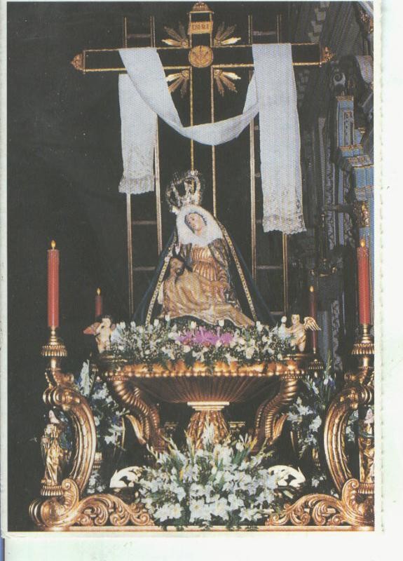 Postal 014954: Semana Santa de Antequera: Nuestra Señora de la Quinta Angustia