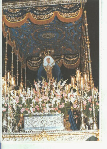 Postal 014956: Semana Santa de Antequera: Nuestra Señora del Mayor Dolor
