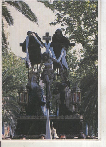 Postal 014961: Semana Santa de Malaga: Sagrado Descendimiento de Nuestro Señor Jesucristo