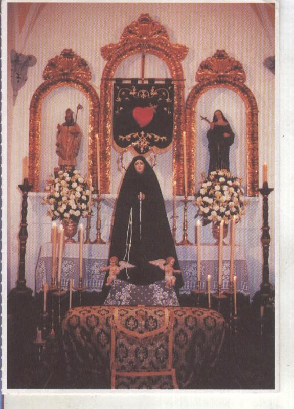 Postal 014962: Semana Santa de Velez Malaga: Nuestra Señora de la Soledad