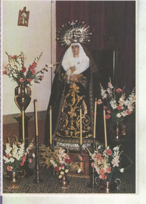 Postal 014965: Semana Santa de Ronda: Nuestra Señora de la Soledad