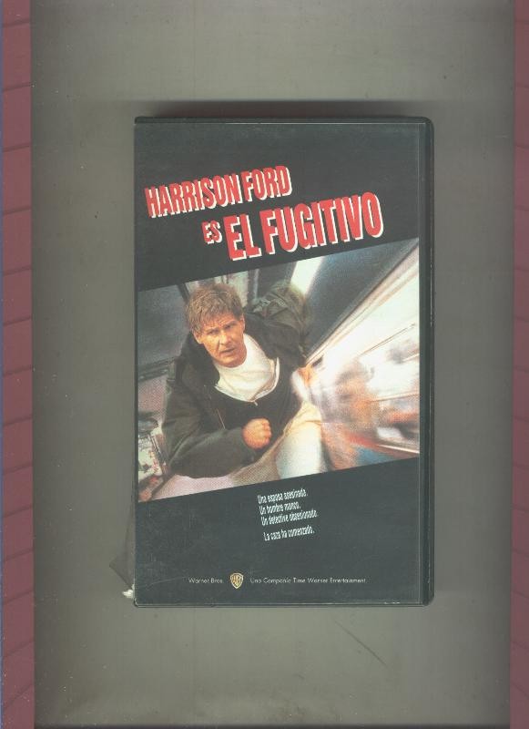 Video VHS: El fugitivo (Harrison Ford)
