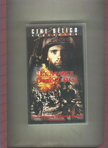 Video VHS: El ataque duro 7 dias (Jack Warden)