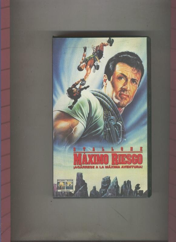 Video VHS: Maximo Riesgo (Sylvester Stallone)