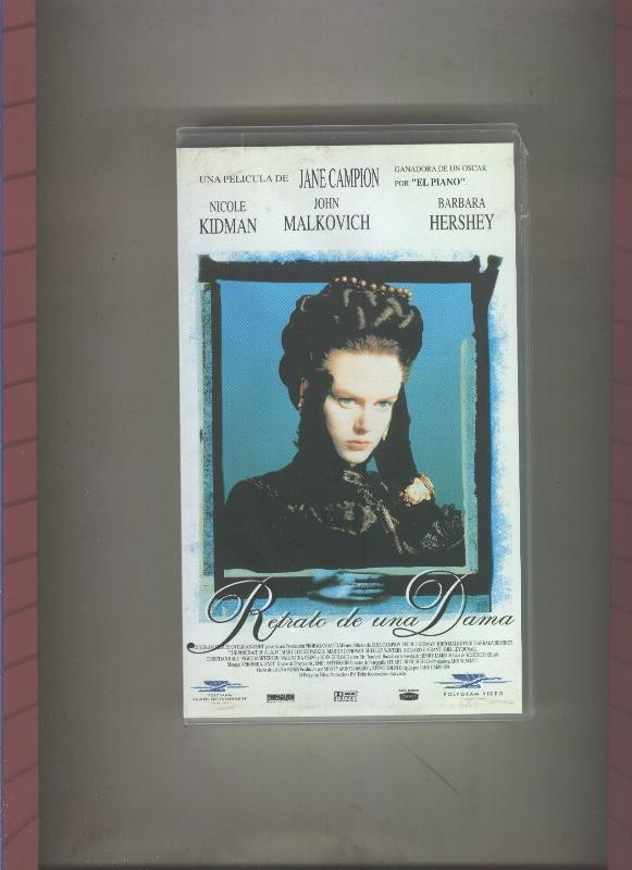 Video VHS: Retrato de una dama (Nicole Kidman-John Malkovich)