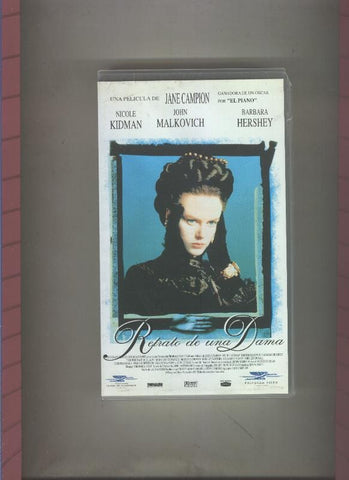 Video VHS: Retrato de una dama (Nicole Kidman-John Malkovich)