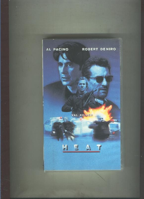 Video VHS: Heat (Al Pacino-Robert de Niro)