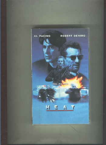 Video VHS: Heat (Al Pacino-Robert de Niro)