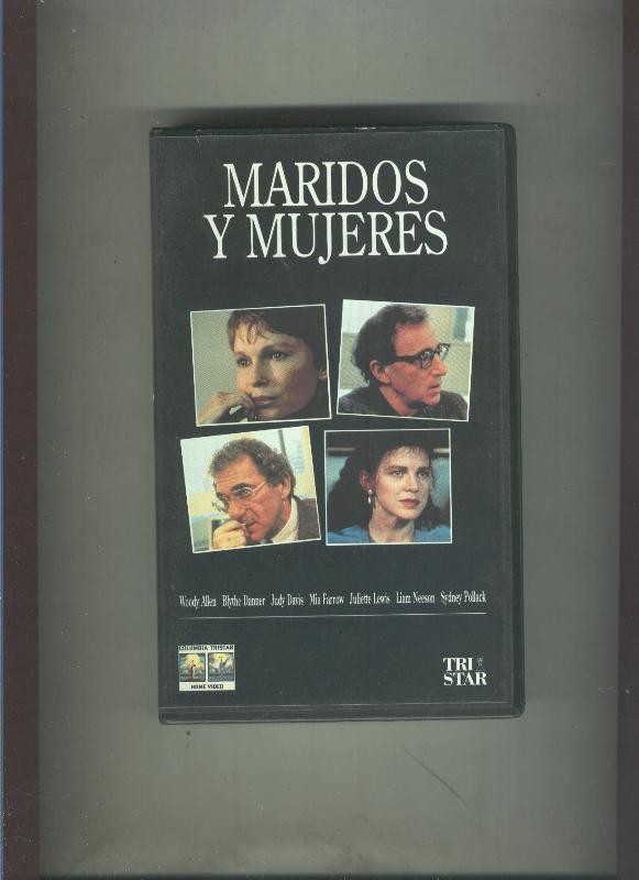 Video VHS: Maridos y mujeres (Woody Allen-Mia Farrow)