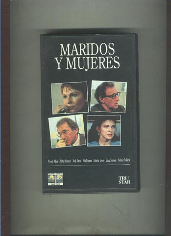 Video VHS: Maridos y mujeres (Woody Allen-Mia Farrow)