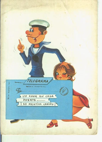 Postal 014987: Dibujo infantil ilustrado por ?