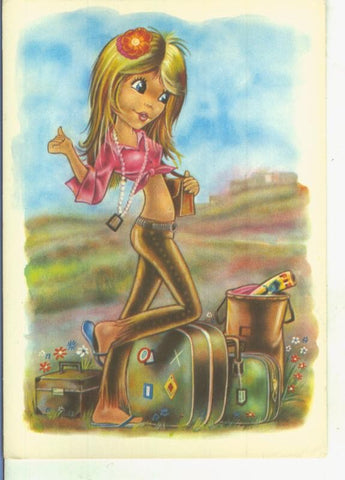 Postal 014992: Dibujo infantil ilustrado por ?