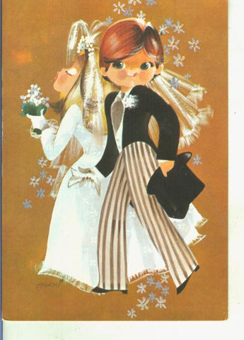 Postal 014994: Dibujo infantil ilustrado por Tonchi