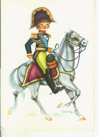 Postal 014998: Dibujo infantil ilustrado por Castañer