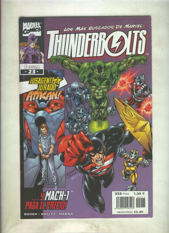 Thunderbolts volumen 1 numero 23: Relaciones publicas