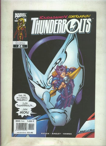 Thunderbolts volumen 1 numero 24: El ojo de la tormenta