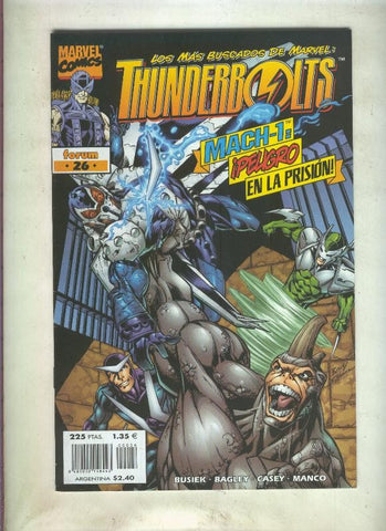 Thunderbolts volumen 1 numero 26: Encerrado