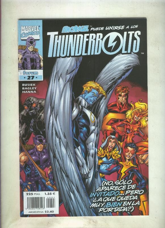 Thunderbolts volumen 1 numero 27: Planes de vuelo