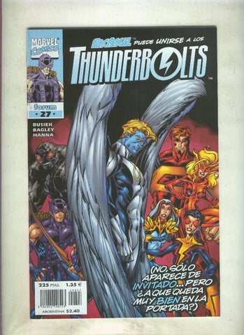 Thunderbolts volumen 1 numero 27: Planes de vuelo