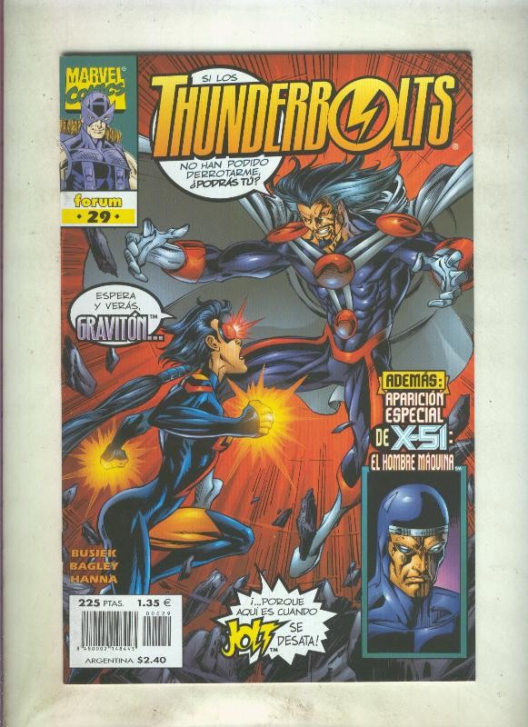 Thunderbolts volumen 1 numero 29: Fuerza fundamental