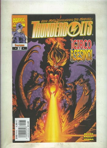 Thunderbolts volumen 1 numero 32: Juegos de sangre