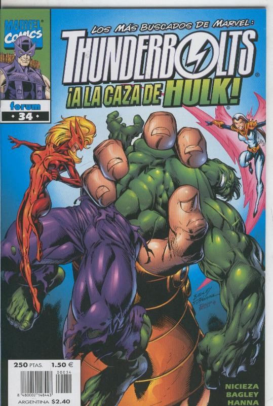 Thunderbolts volumen 1 numero 34