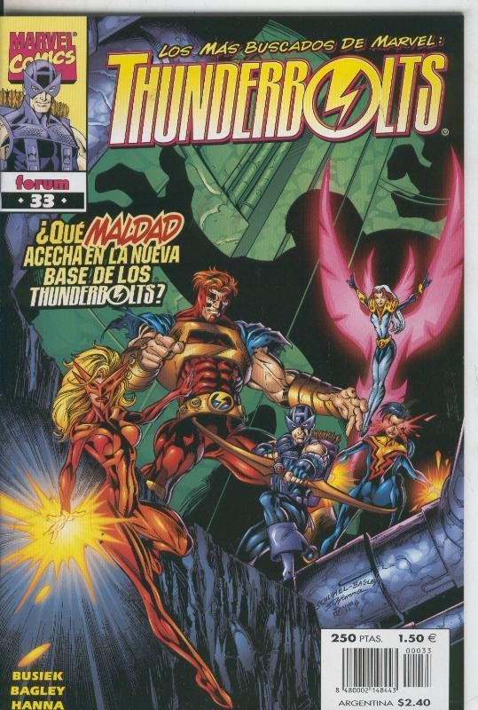 Thunderbolts volumen 1 numero 33: Ogros en las sombras