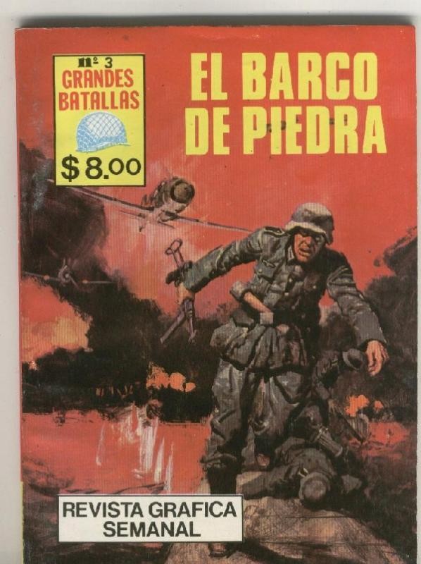 Grandes Batallas numero 03 : Los 5 ases: el barco de piedra