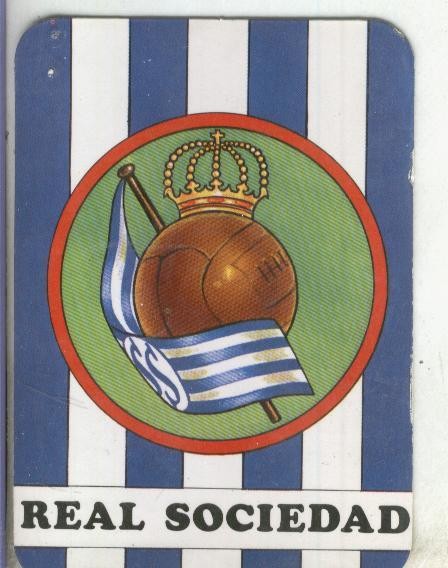 Calendario bolsillo 1982: Real Sociedad