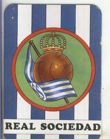 Calendario bolsillo 1982: Real Sociedad