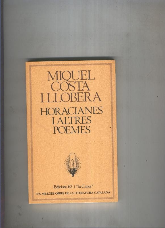 Horacianes i altres poemes