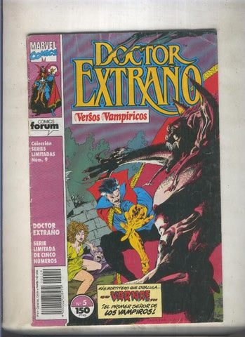 Series Limitadas numero 09: Doctor Extraño: Versos Vampiricos numero 5: La sangre se espesa
