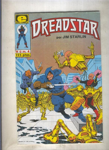 Dreadstar volumen 1 numero 04: La mano de las tinieblas