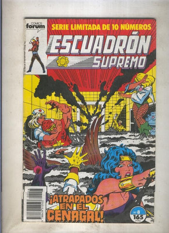 Escuadron Supremo numero 08: Tiempo extra