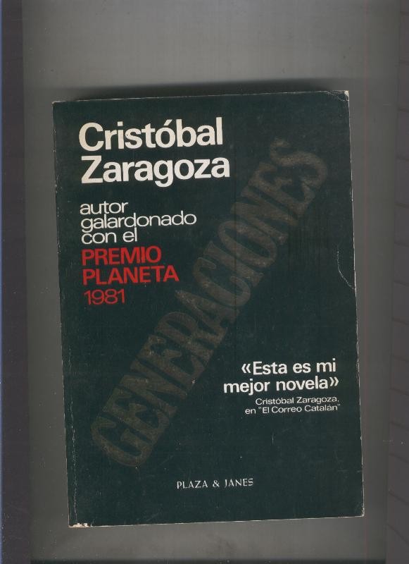 Generaciones de Cristobal Zaragoza