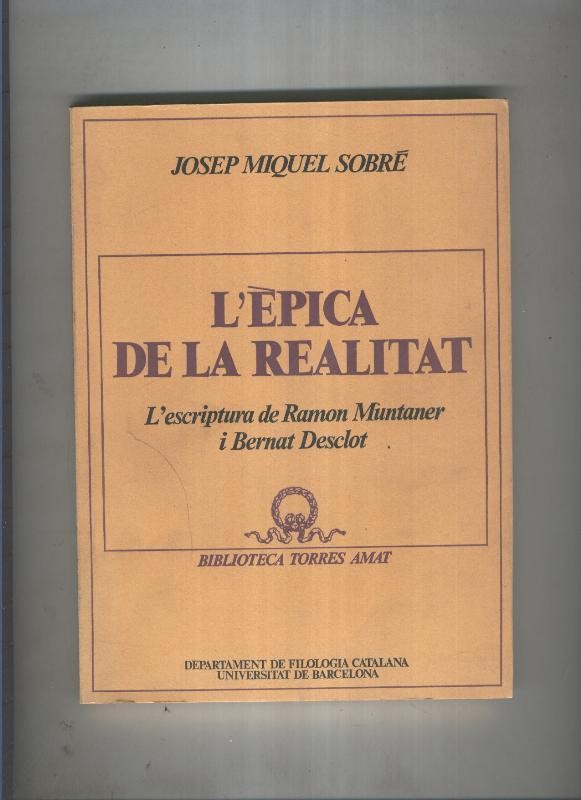 L Epica de la realitat