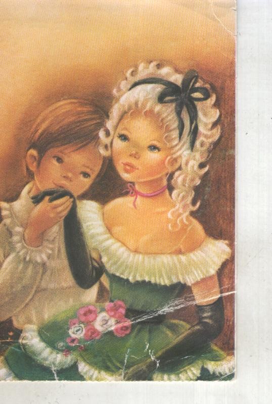 Postal 015059: Pareja clasica, ilustrado por ?