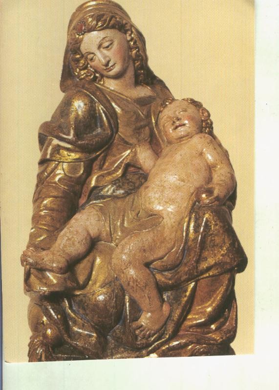 Postal 015075: Virgen con el niño (Juan de Juni)