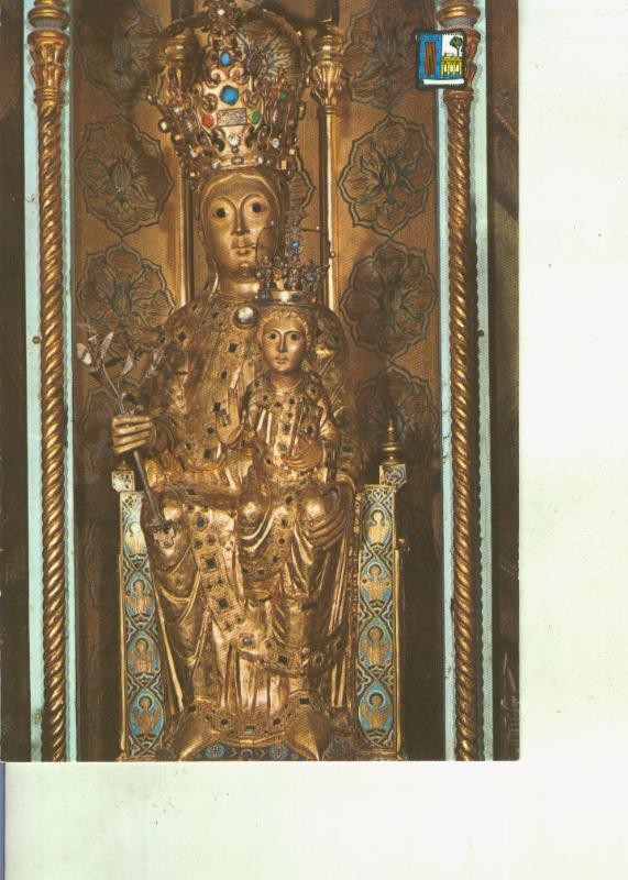 Postal 015087: Virgen de la Vega, catedral vieja de Salamanca