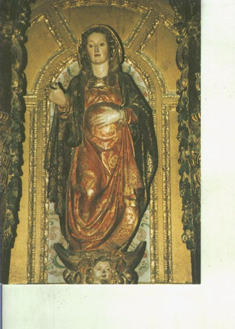 Postal 015089: Virgen de la O o de la Expectacion, Tui, Pontevedra