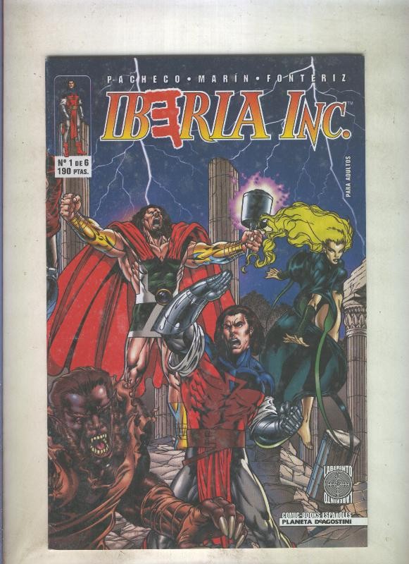 Iberia Inc: numero 1: Cuando los dioses despiertan