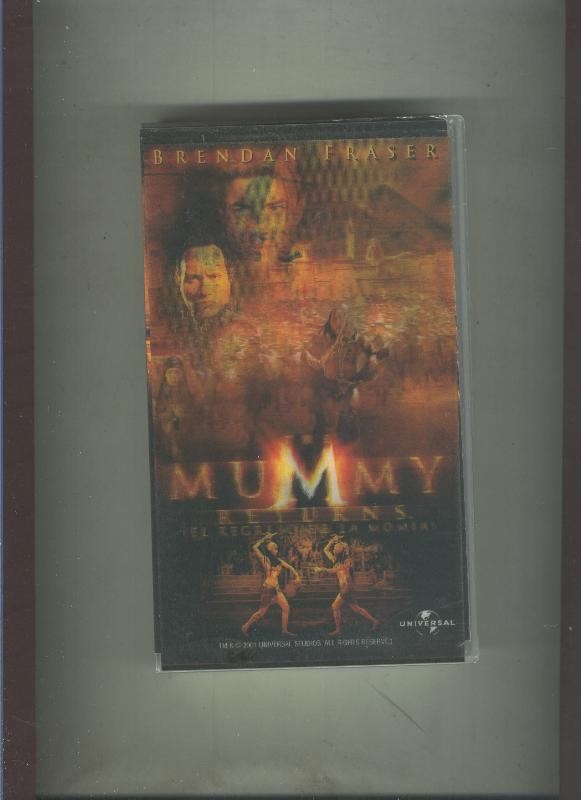 Video VHS: The Mummy Returns: el regreso de la momia (Brendan Fraser)