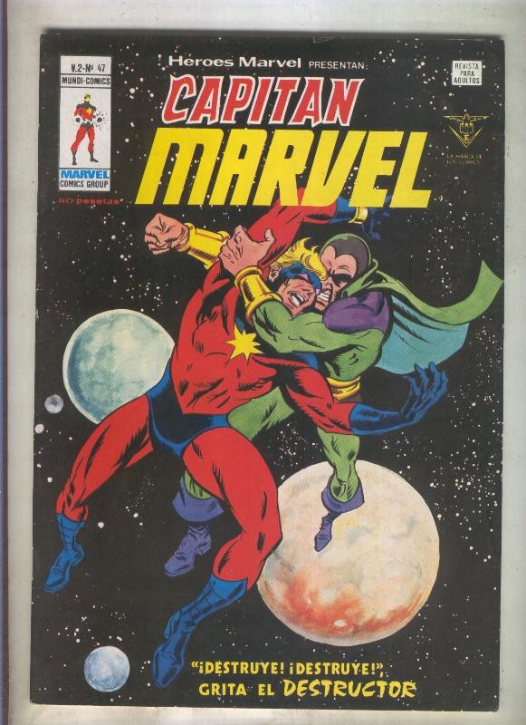 Heroes Marvel volumen 2 numero 47: Capitan Marvel  