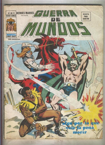 Heroes Marvel volumen 2 numero 23: Guerra de Mundos