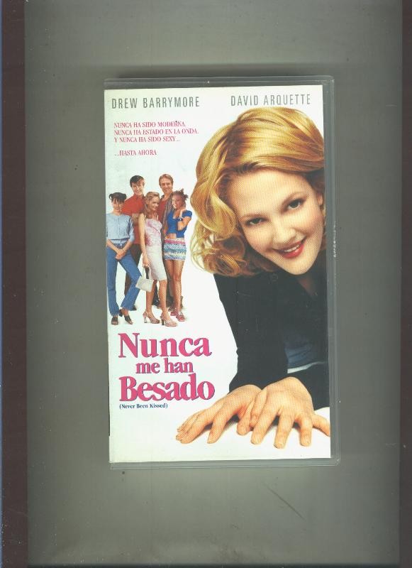 Video VHS: Nunca me han besado (Drew Barrymore-David Arquette)