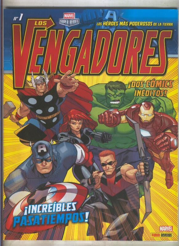 Los Vengadores revista numero 01