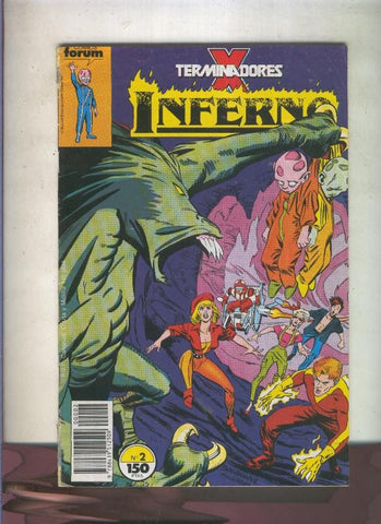 Inferno numero 02:  X Terminadores: La invasion de los ladrones de niños